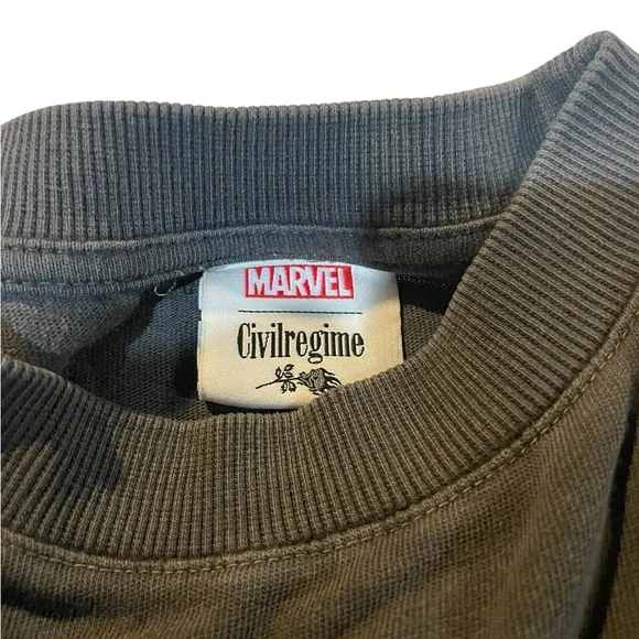 Civil Regime X Marvel Spider-Man Graphic Tee - Black - Picture 6 of 11